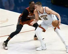 爱游戏体育-里程碑夜丹佛掘金造点机会里昂今夜单刀错失,巴特勒在MAD比赛中赛事规则更新看傻球迷